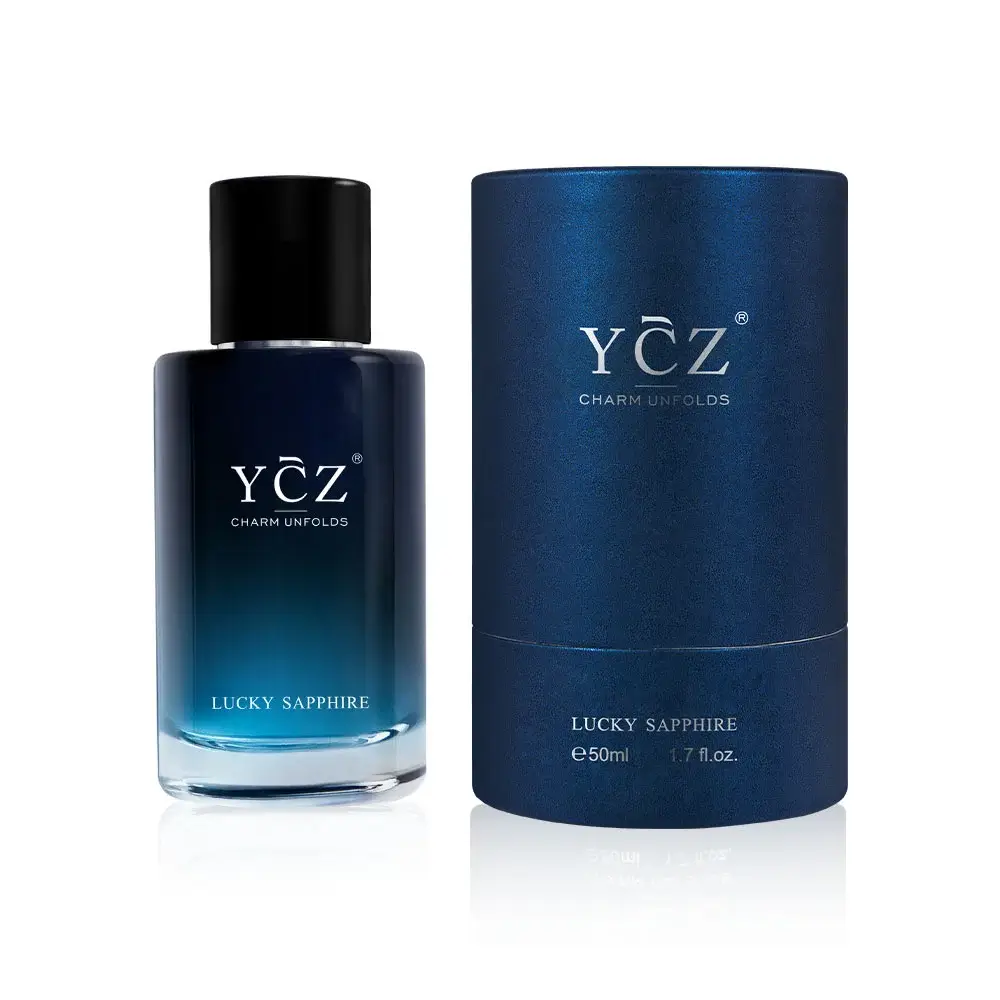 YCZ Charm Unfolds Lucky Sapphire Men's Cologne-Klarna - Image 3