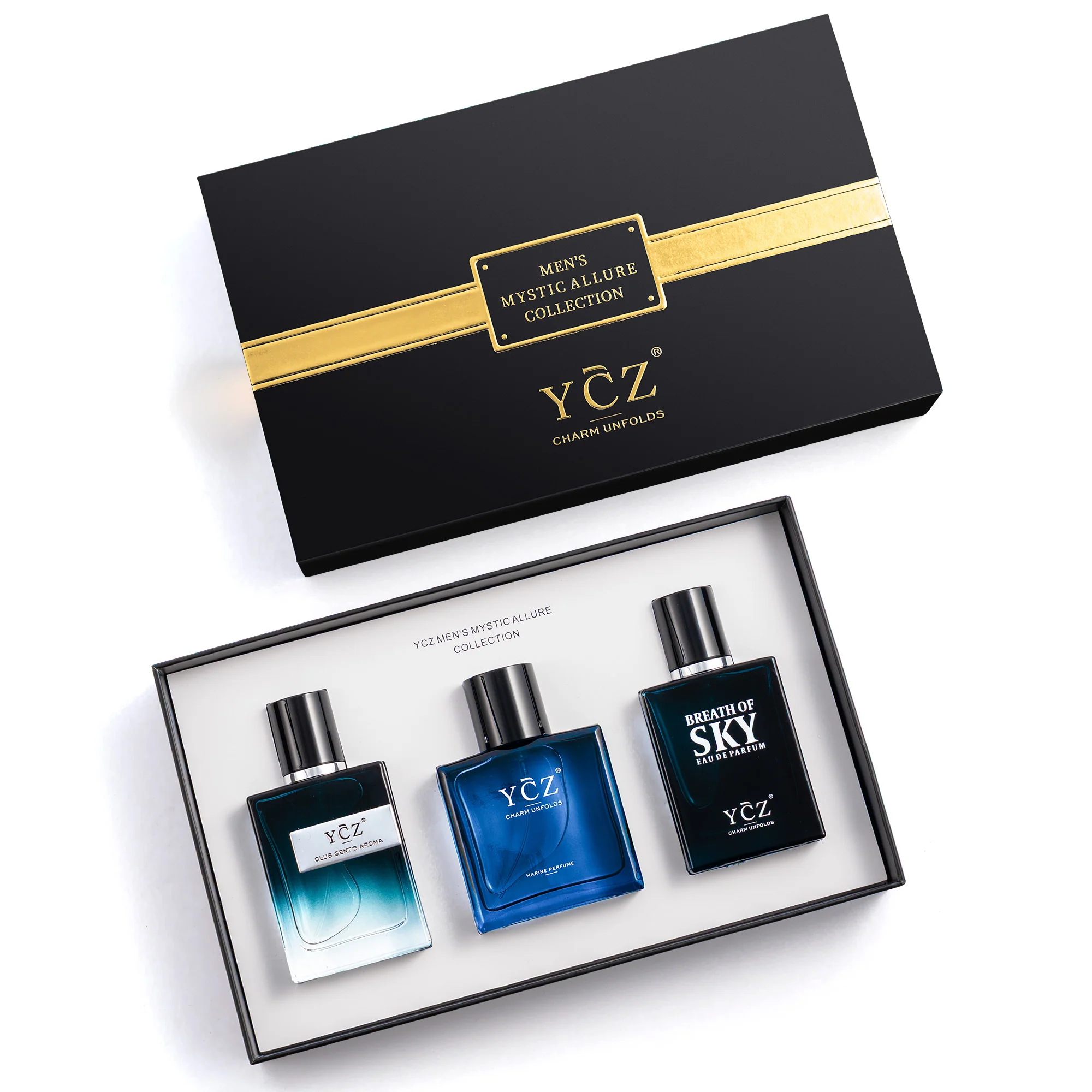 YCZ Men's Mystic Allure Collection Fragrance Set-Klarna - Image 4