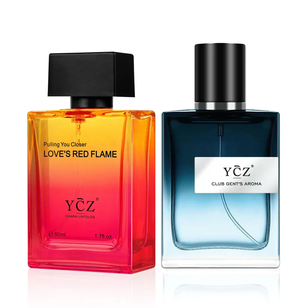 YCZ Club Gent's Aroma Men's Aromatic Cologne & Love's Red Flame - Image 3