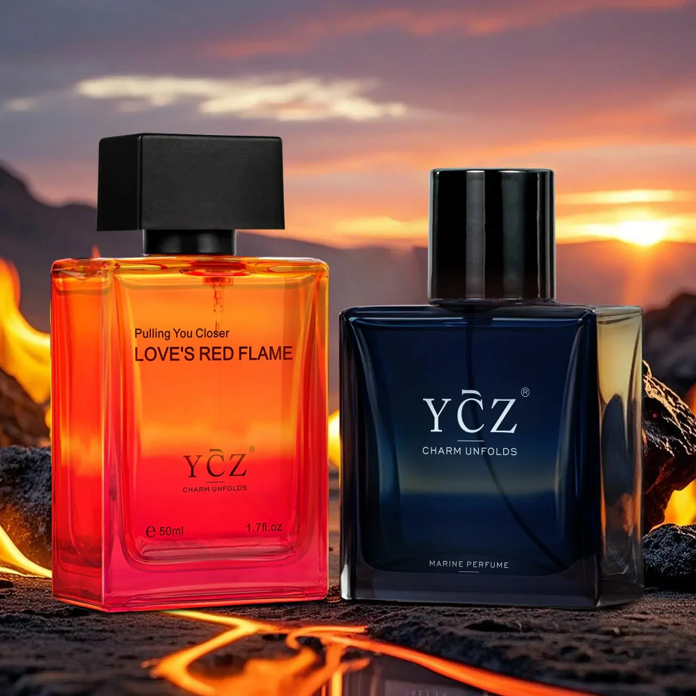 YCZ Midnight Marine & Love's Red Flame Eau De Parfum-Klarna - Image 4