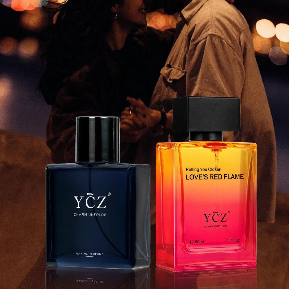 YCZ Midnight Marine & Love's Red Flame Eau De Parfum-Klarna - Image 5