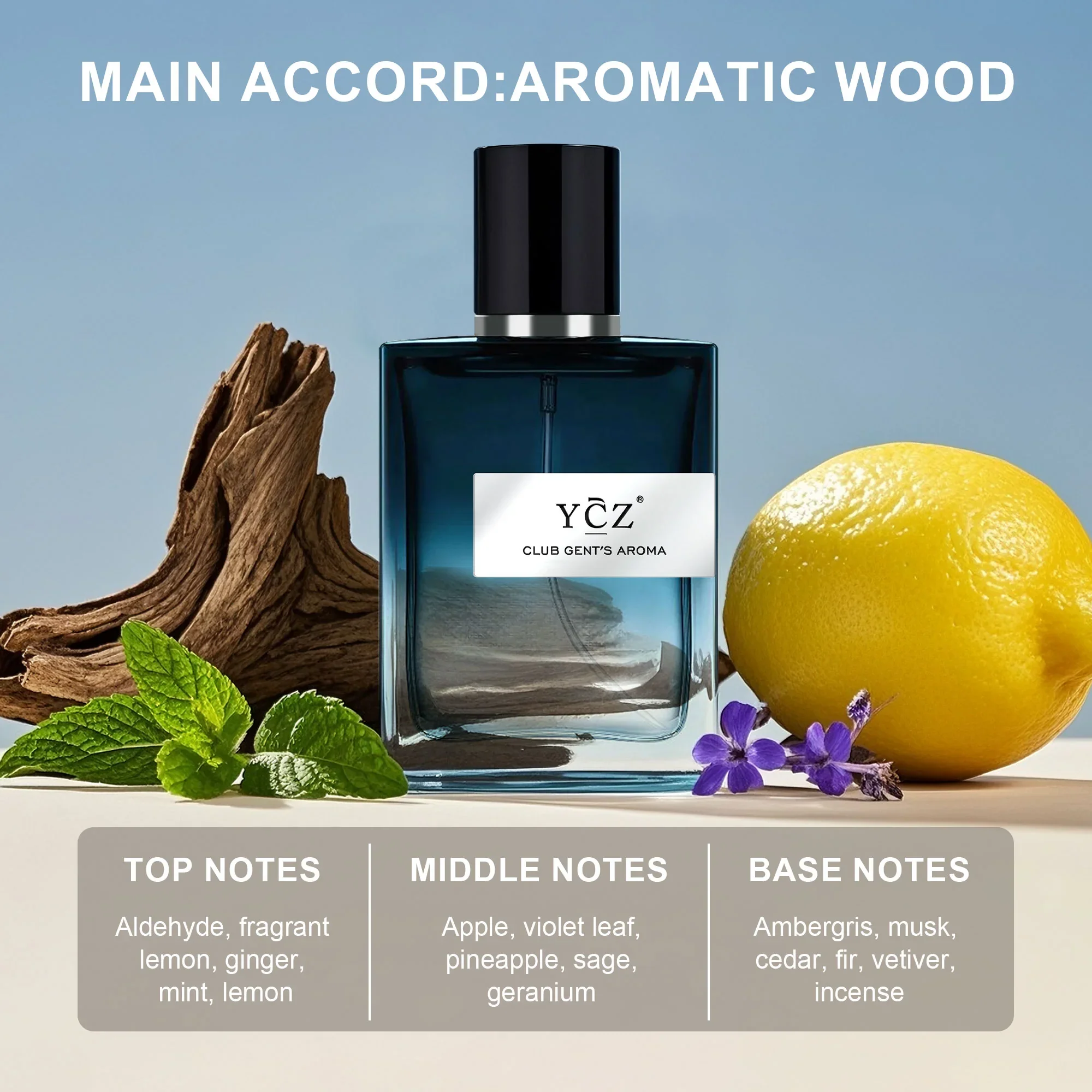 YCZ Men’s 5-Bottle Scent Wardrobe - Image 5